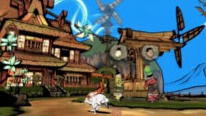 Okami HD Switch Screenshot