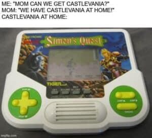 Backlogvania Review - Harmony of Dissonance 3 Castlevania meme