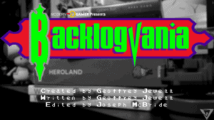 Welcome to Backlogvania! 1 Backlogvania Header