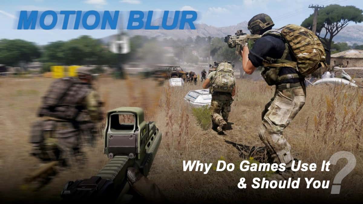 why do games use motion blur