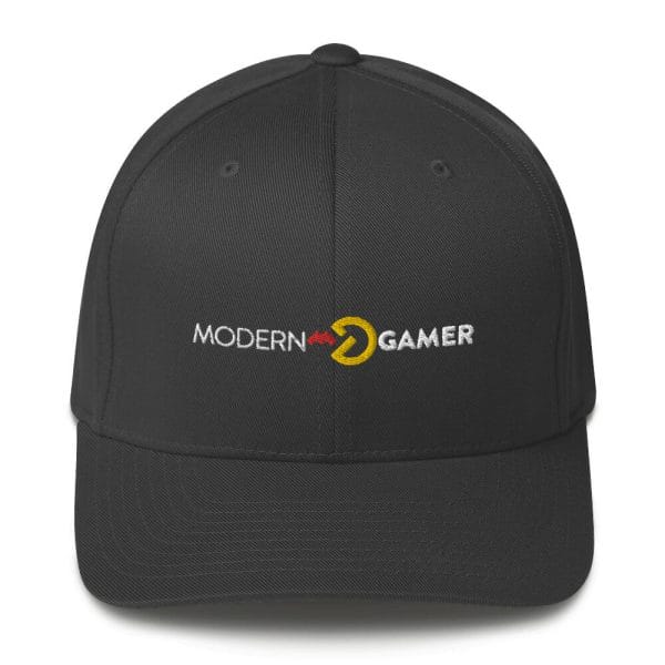Modern Gamer Flexfit White Logo 3