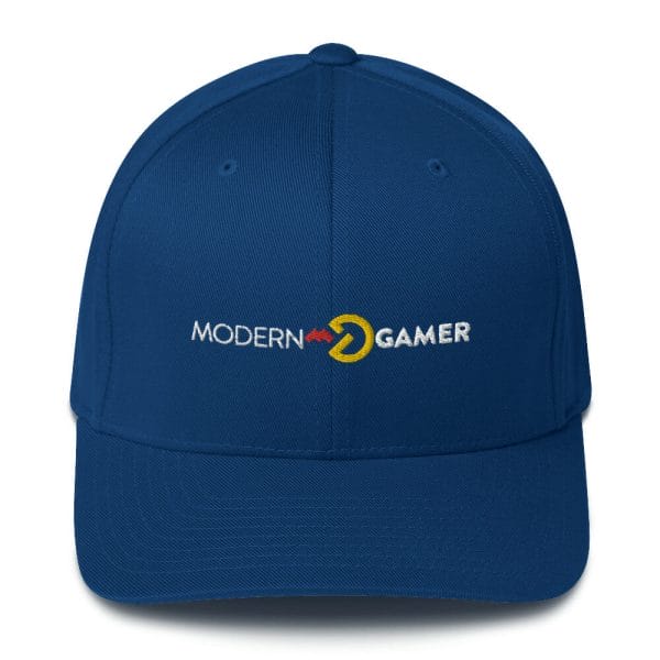 Modern Gamer Flexfit White Logo 2