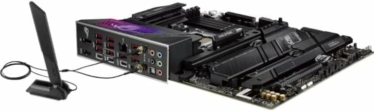 ASUS ROG Strix X670E-E Gaming WiFi 6E Socket AM5(LGA 1718) Ryzen 7000 ATX Gaming Motherboard(18+2 Power Stages,PCIe® 5.0, DDR,4xM.2 Slots,USB 3.2 Gen 2x2, WiFi 6E,PCIe Slot Q-Release, M.2 Q-Latch) ASUS ROG Strix X670E-E Gaming WiFi 6E Socket AM5(LGA 1718) Ryzen 7000 ATX Gaming Motherboard(18+2 Power Stages,PCIe® 5.0, DDR,4xM.2 Slots,USB 3.2 Gen 2x2, WiFi 6E,PCIe Slot Q-Release, M.2 Q-Latch)