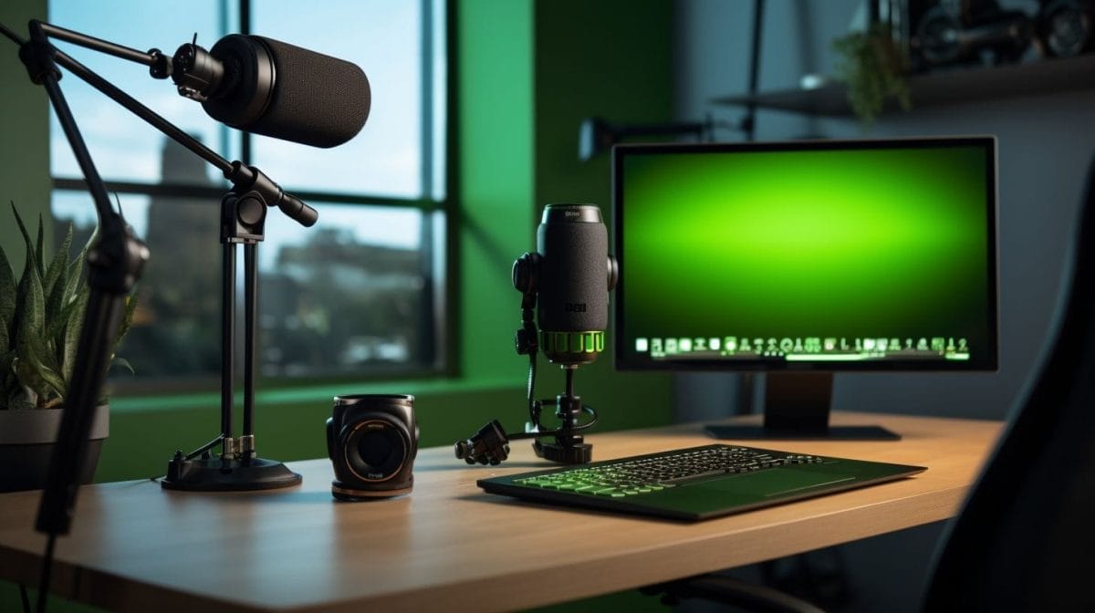 A professional home office setup with necessary equipment for remote work.