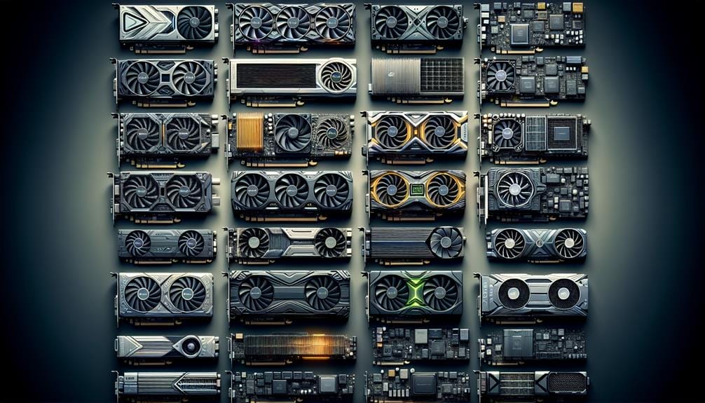 comparing gpu architectural variations