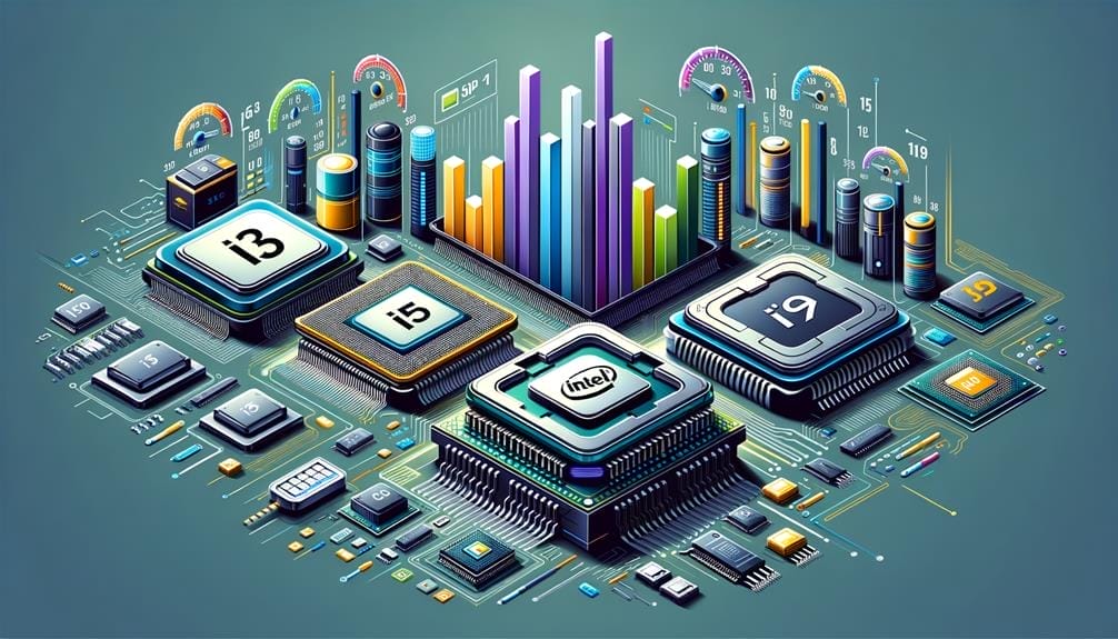 comparing intel core processors