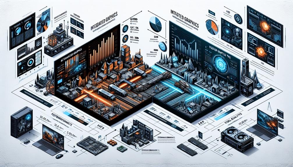 comparison of intel and amd integrated graphics