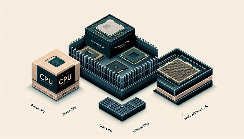 cpu recommendations for various types