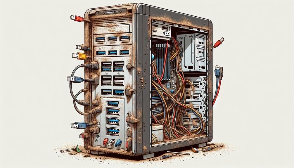 front usb port troubleshooting