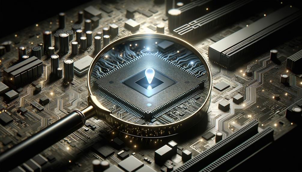 motherboard s white light mystery