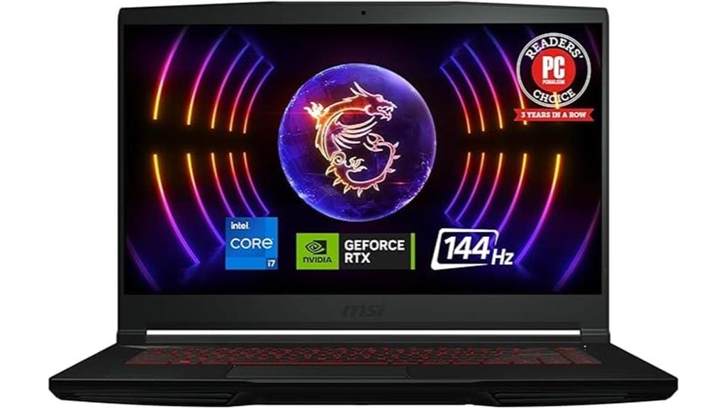 msi gf63 gaming laptop