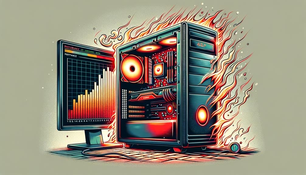 overheating gpus decrease performance