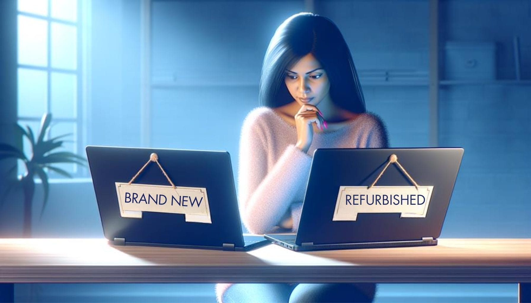 refurbished laptops saving money